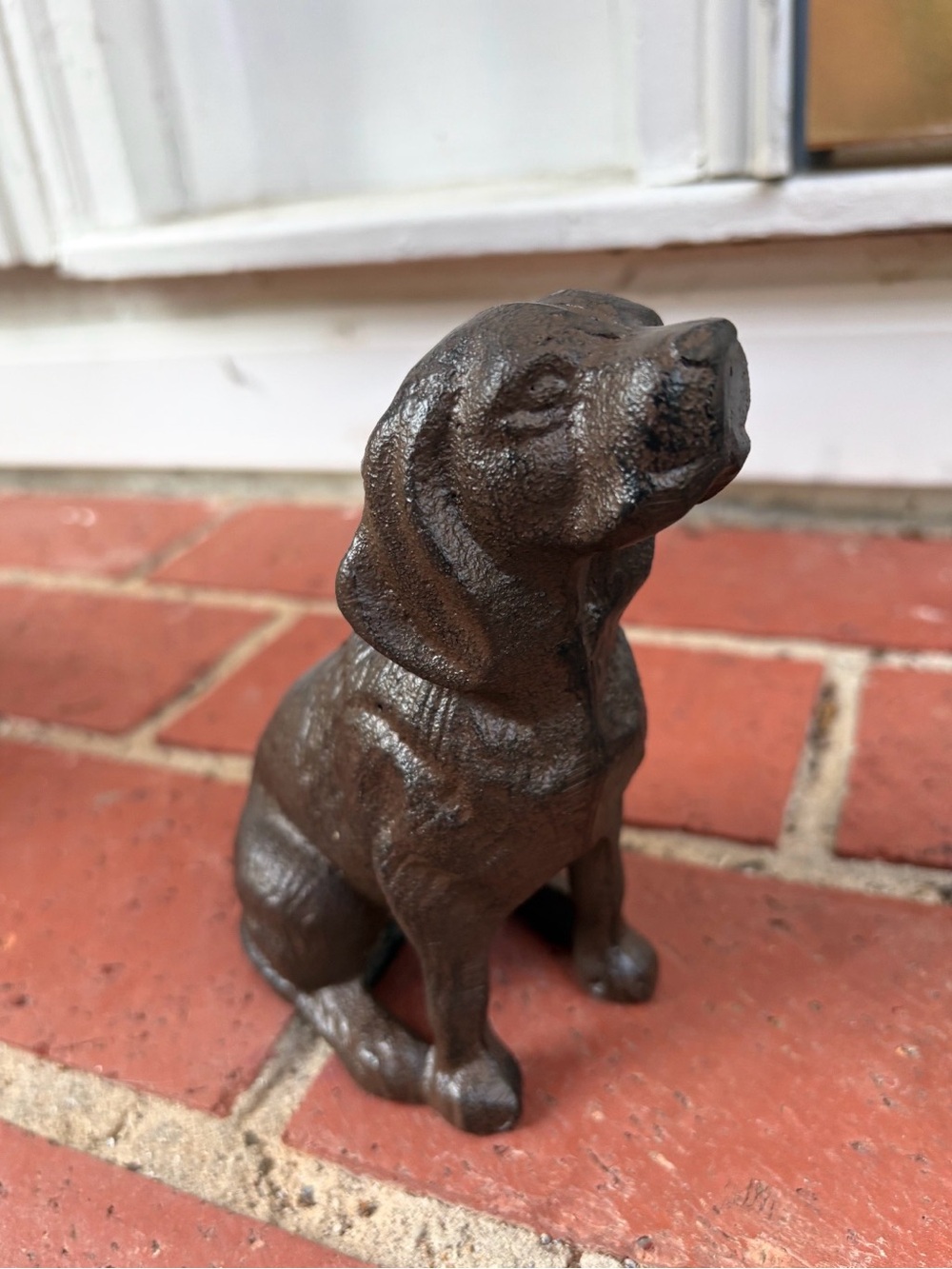 Decorative Cast Iron Dog Statue -Watch Dog